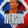 The Basketball Player Allen Iverson diamond painting
