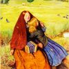 The Blind Girl By John Everett Millais diamond painting