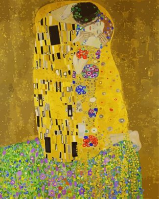 The Kiss By Gustav Klimt diamond painting