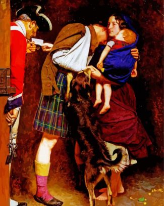 The Order Of Release By John Everett Millais diamond painting