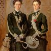 The Twins Kate And Grace Hoare By John Everett Millais diamond painting