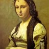 The Woman With A Pearl Corot diamond painting