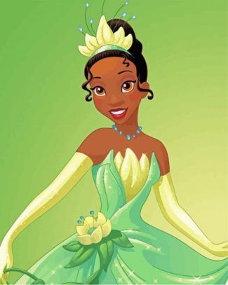 The Disney Princess And The Frog diamond painting
