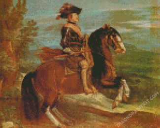 The Equestrian diamond painting