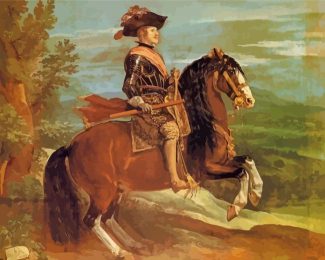 The Equestrian diamond painting