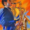 The Saxophone Player Art diamond painting