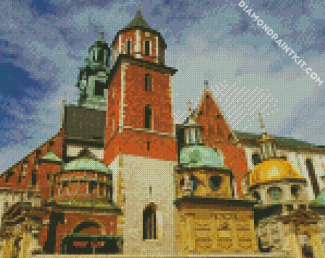 Wawel Cathedral Krakow diamond painting
