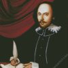 William Shakespeare Playwright diamond painting