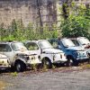 Abandoned Vintage Fiat Cars diamond painting