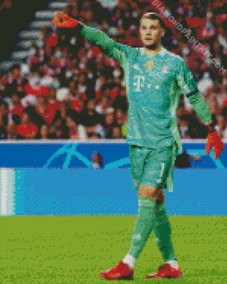 Aesthetic Manuel Neuer diamond painting