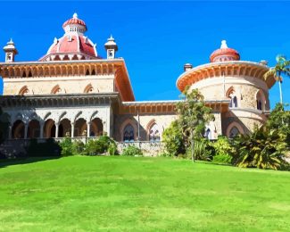 Aesthetic Park And Palace Of Monserrate Sintra diamond painting