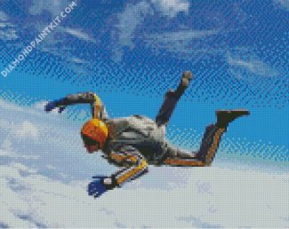Aesthetic Skydiving diamond painting