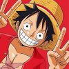 Anime Luffy One Piece diamond painting