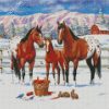 Appaloosa Horses Family diamond painting