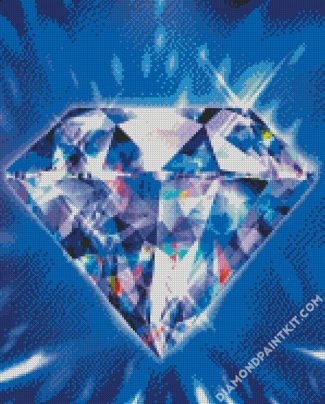 Blue Diamond diamond painting