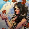 Butterfly Woman diamond painting