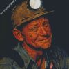 Coal Miner Norman Rockwell diamond painting