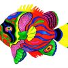 Colorful Tropical Fish diamond painting