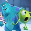 Cute Sully And Mike Monsters Inc diamond painting