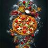 Delicious Pizza diamond painting