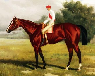 Equestrian Man diamond painting
