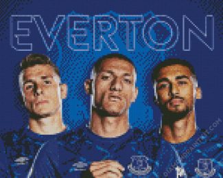 Everton Players diamond painting