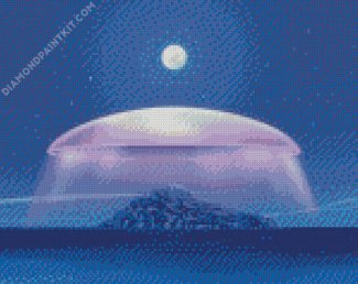 Fairy Tail Moon Drip diamond painting