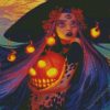 Halloween Witch diamond painting