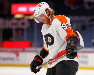 Ice Hockey Player Philadelphia Flyers diamond painting
