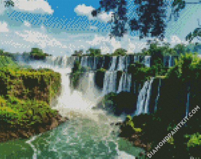 Iguazu National Park Argentina diamond painting