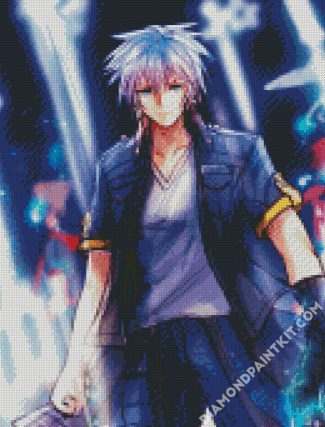 Kingdom Hearts Riku Character diamond painting