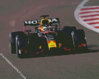Lewis Hamilton F1 diamond painting