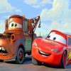 Lightning Mcqueen And Mater diamond painting