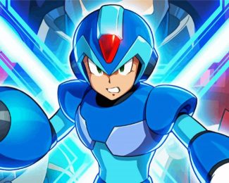 Mega Man Anime diamond painting