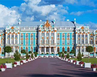 Petersburg Catherine Palace diamond painting