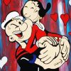 Popeye And Olive Couple diamond painting