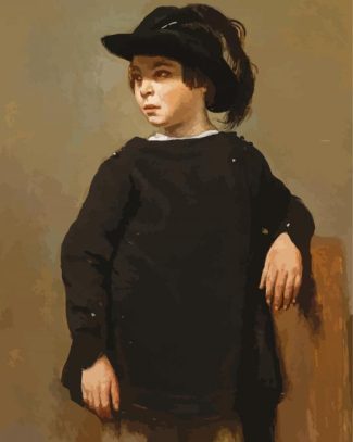Portrait Of A Child Corot diamond painting