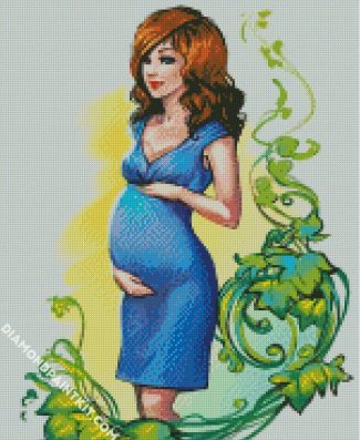 Pregnant Woman diamond painting