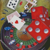 Roulette Game diamond painting