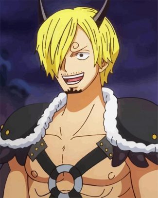 Sanji One Piece diamond painting