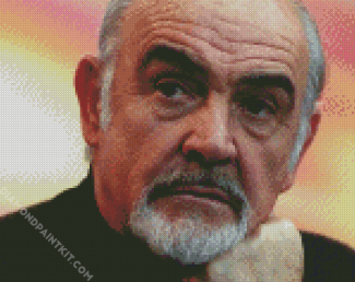 Sean Connery Face diamond painting
