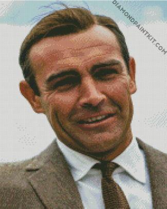Sean Connery James Bond Character diamond painting