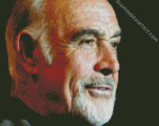 Sean Connery Side Profile diamond painting