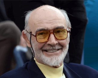 Sean Connery Wearing Glasses diamond painting