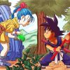 Son Goku And Bulma diamond painting