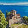 St John Church Ohrid diamond painting