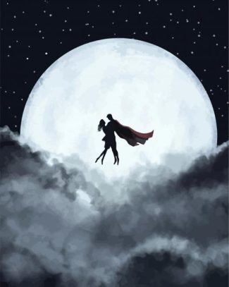 Super Man And His Lover diamond painting