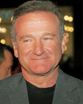 The Actor Robin Williams diamond painting