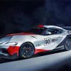 Toyota Gr Supra GT4 Race Car diamond painting