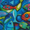 Tropical Fishes diamond painting